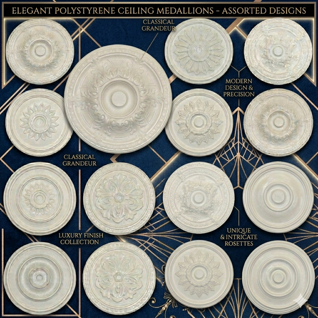 Ceiling Roses Paintable