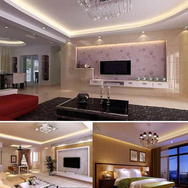 LIGHT BAND LED COVING CORNICE CROWN MOULDING
