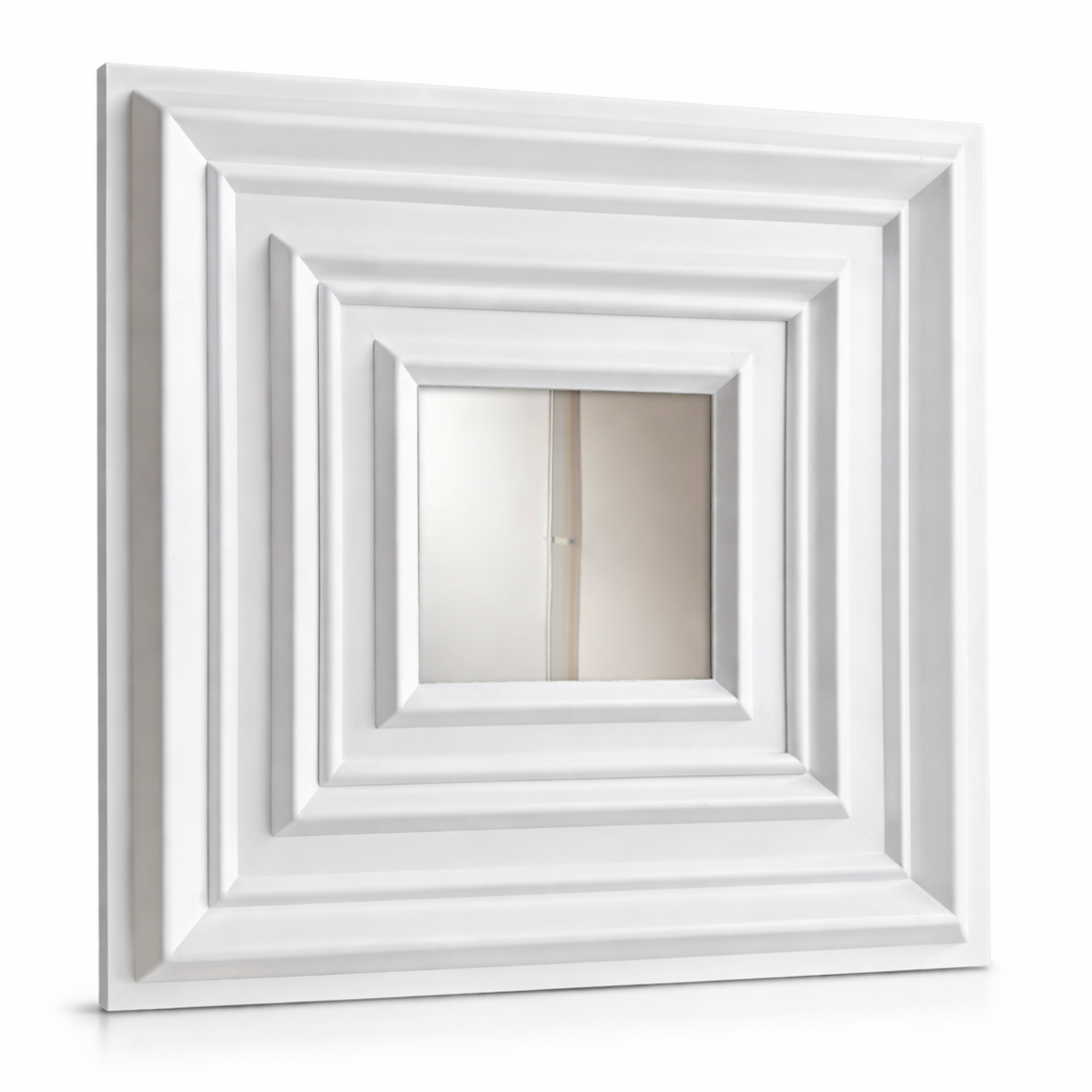 DECOVISION 3D Mirrored Wall Panels – PVC Mirror Tiles 50x50cm, Waterproof & Fireproof