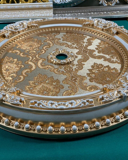 Palace Ceiling Rose Victorian Molding Gold DVN60-P