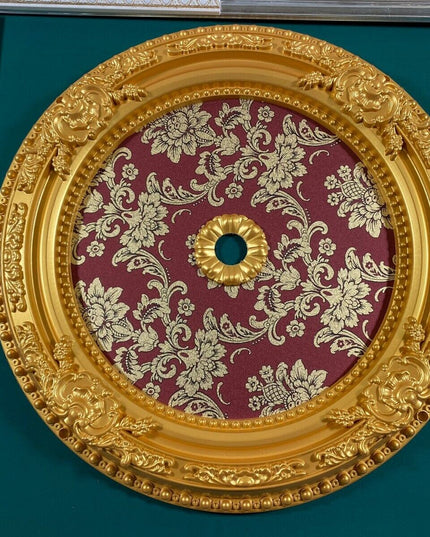 Palace Ceiling Rose Victorian Molding Gold DVN60-G