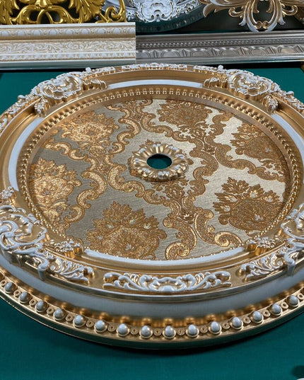 Palace Ceiling Rose Victorian Molding Gold DVN60-P
