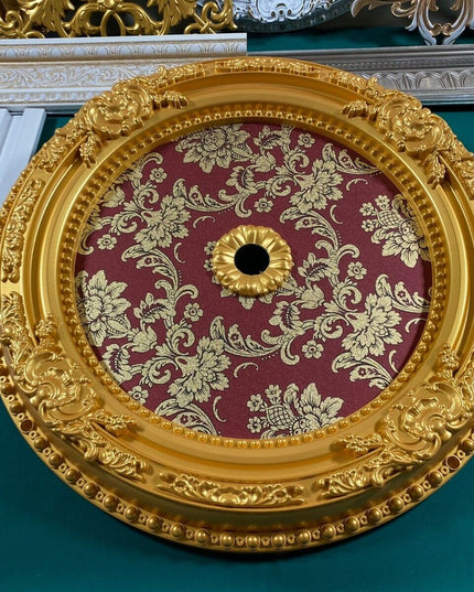 Palace Ceiling Rose Victorian Molding Gold DVN60-G