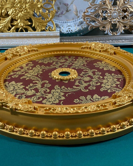 Palace Ceiling Rose Victorian Molding Gold DVN60-G