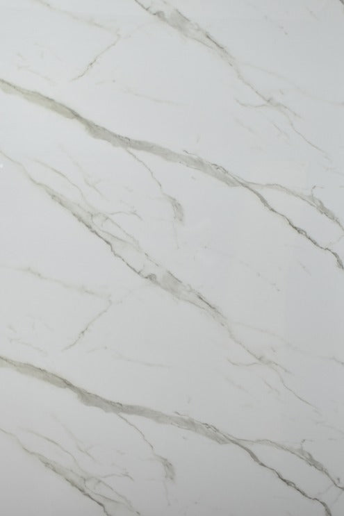Marble Panels PVC  - WAVY WHITE
