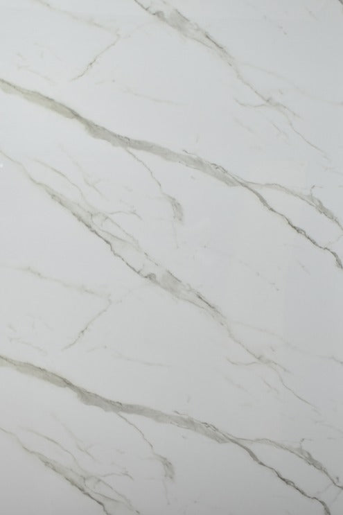 Marble Panels PVC  - WAVY WHITE