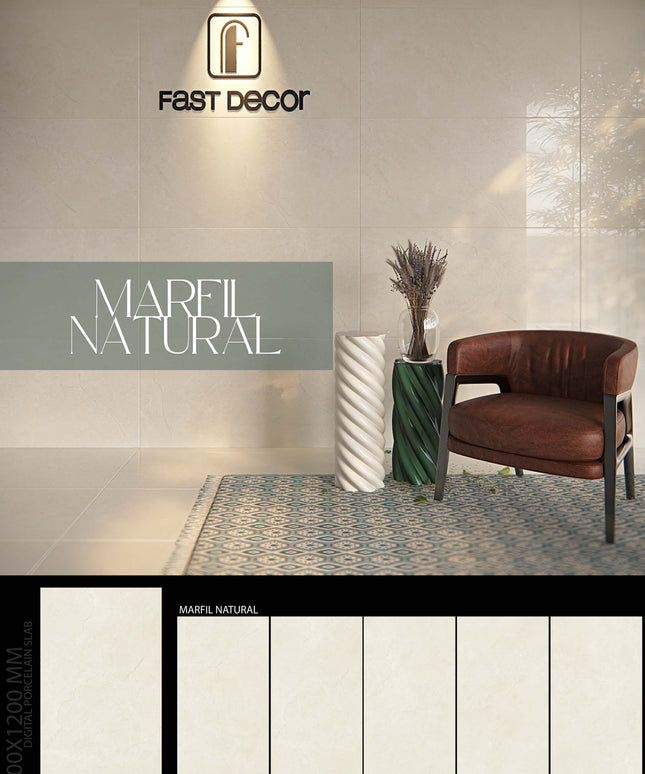 Premium 600x1200mm Large Format Ceramic Tile – Luxury Finish for Modern Interiors