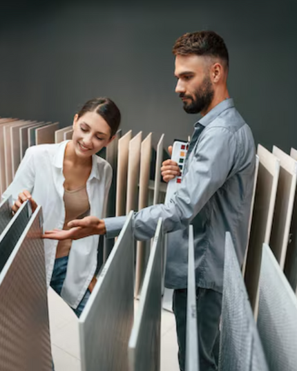 Premium 600x1200mm Large Format Ceramic Tile – Luxury Finish for Modern Interiors