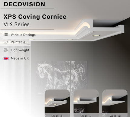 Led Cornice Coving Moulding VLS Series