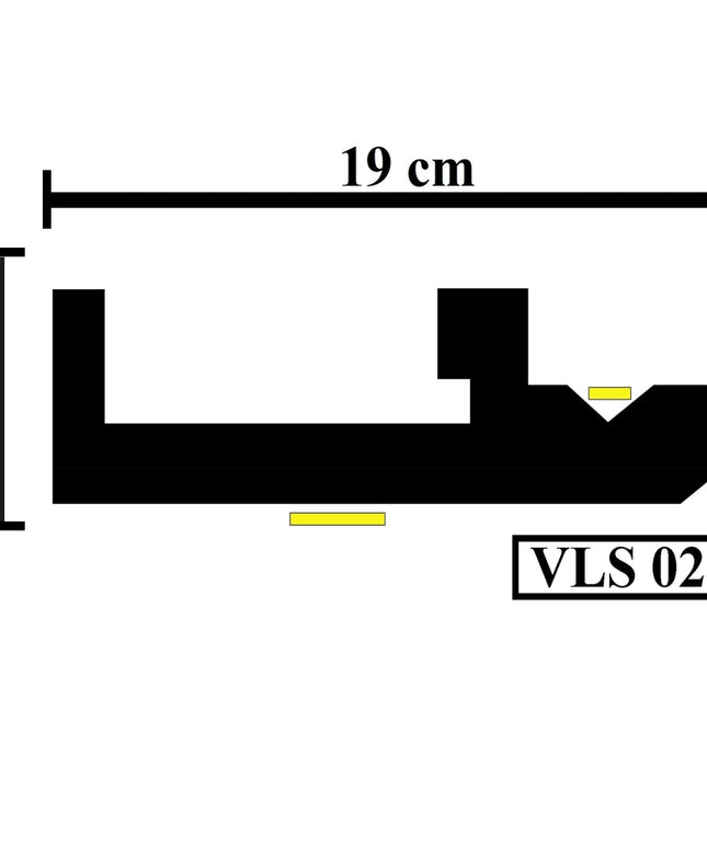 Led Cornice Coving Moulding VLS02