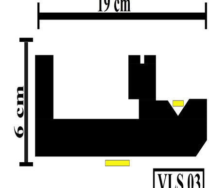 Led Cornice Coving Moulding VLS03