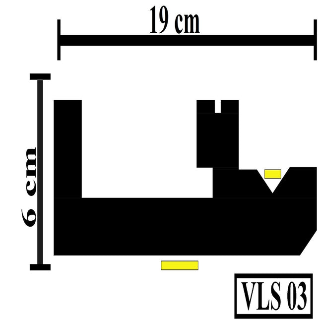 Led Cornice Coving Moulding VLS03