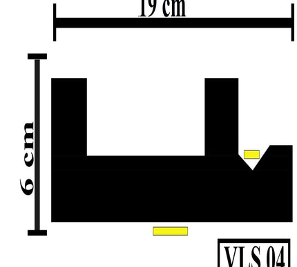 Led Cornice Coving Moulding VLS04