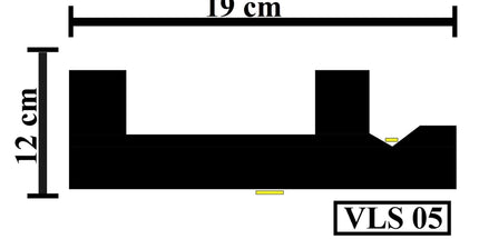 Led Cornice Coving Moulding VLS05