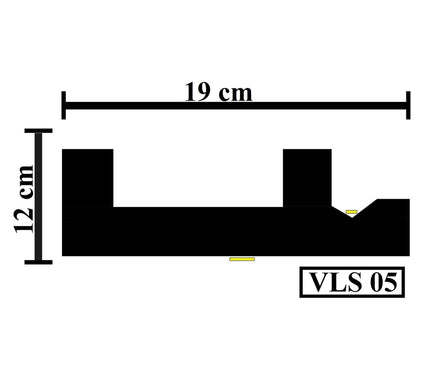 Led Cornice Coving Moulding VLS05