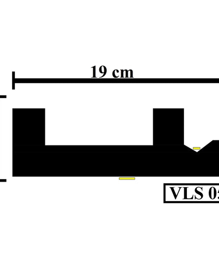 Led Cornice Coving Moulding VLS05
