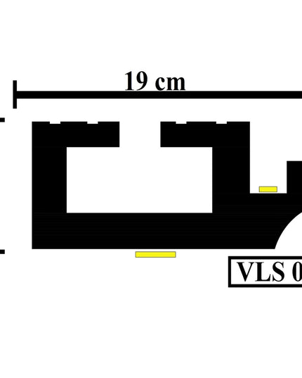 Led Cornice Coving Moulding VLS09