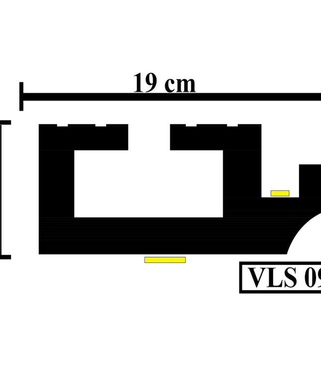 Led Cornice Coving Moulding VLS09