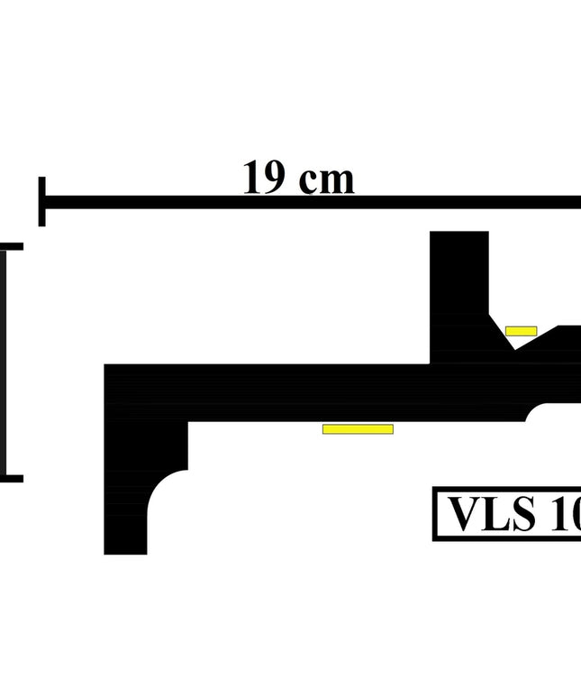 Led Cornice Coving Moulding VLS10