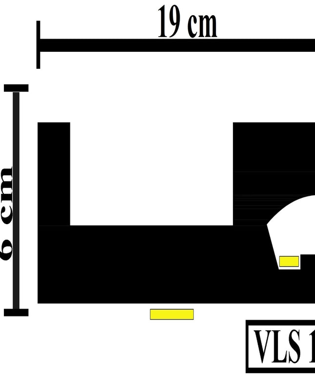 Led Cornice Coving Moulding VLS12