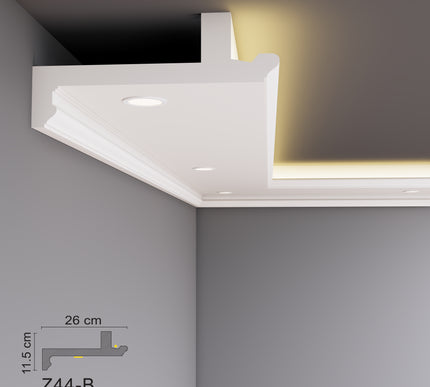 Decovision Xps Extruded Polystyrene Led Coving Cornice Molding Trim Z Series