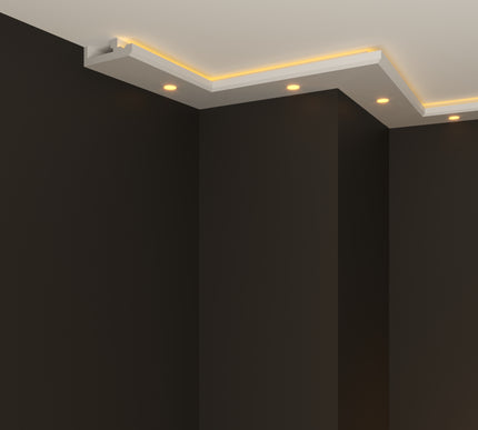 led polystyrene cornice
