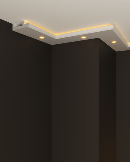 led polystyrene cornice