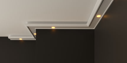 led polystyrene cornice