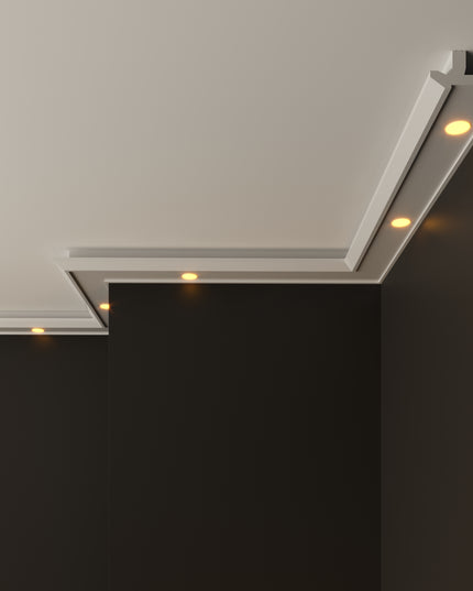 led polystyrene cornice