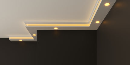 led polystyrene cornice