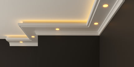 led polystyrene cornice