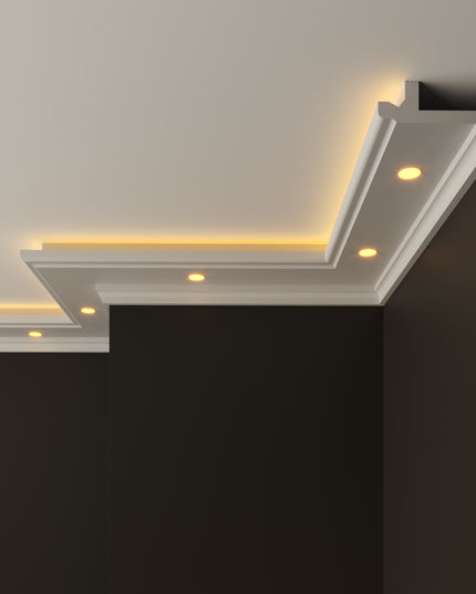led polystyrene cornice