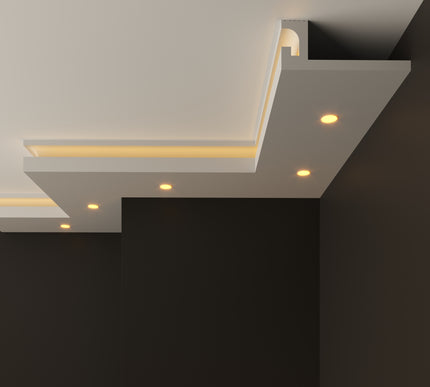 led polystyrene cornice
