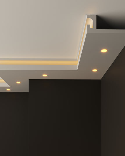 led polystyrene cornice