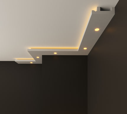 led polystyrene cornice