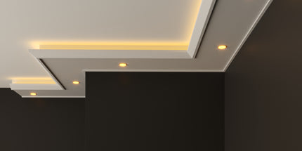 led polystyrene cornice