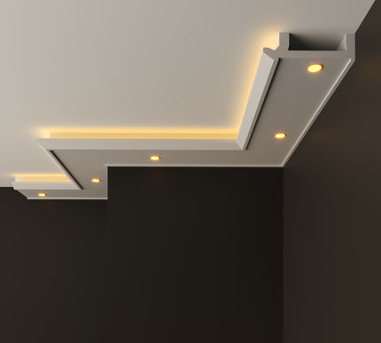 led polystyrene cornice