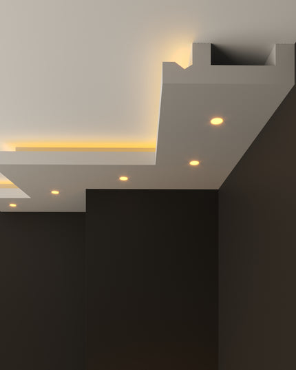led polystyrene cornice