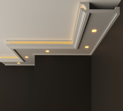 led polystyrene cornice