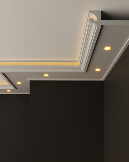 led polystyrene cornice