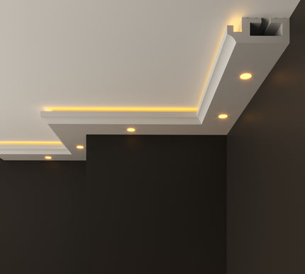 led polystyrene cornice