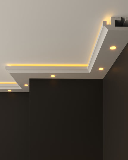 led polystyrene cornice