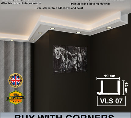 Led Cornice Coving Moulding VLS Series
