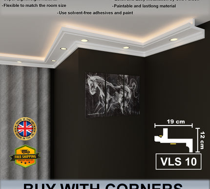 Led Cornice Coving Moulding VLS Series