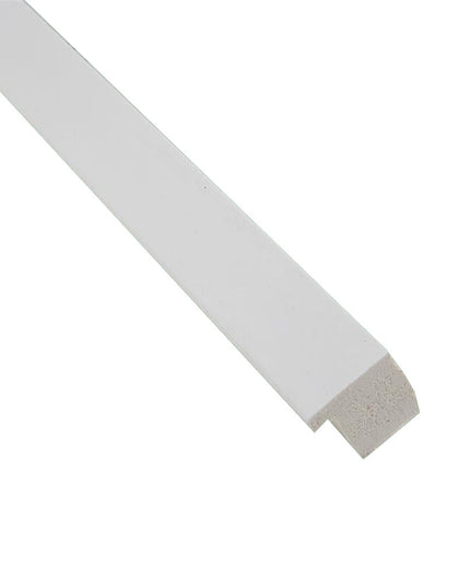 PAINTABLE PANELING CORNER END FOR WALL AND CEILING DECORATION - POLYMER RAW MATERIAL - DV120-D2KM 3cm