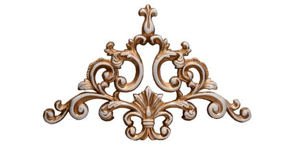 PALACE CORNER MOTIF - POLYSTYRENE - DGM24-P PATINA 41*26cm