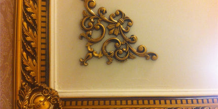 PALACE CORNER MOTIF - POLYSTYRENE - DGM24-E ANCIENT 41*26cm