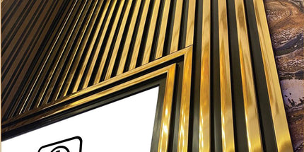 PANELING FOR WALL AND CEILING DECORATION - POLYMER RAW MATERIAL - DV120-SA 12 cm