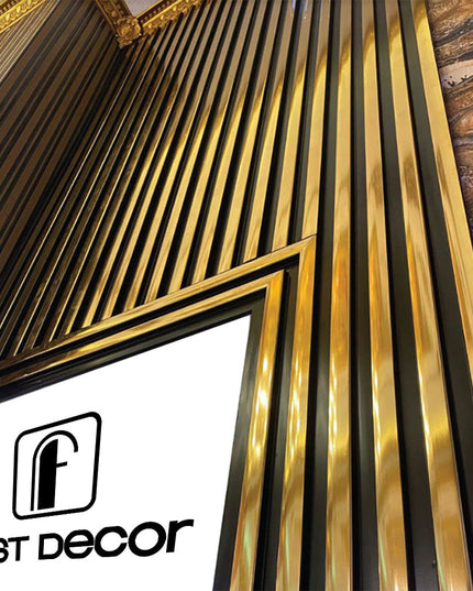 PANELING FOR WALL AND CEILING DECORATION - POLYMER RAW MATERIAL - DV120-SA 12 cm