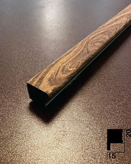 PANELING CORNER END FOR WALL AND CEILING DECORATION - POLYMER RAW MATERIAL - DV210-KBKM 2cm